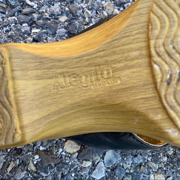 Alegria Linn leather embroidered sandal size 8 - Picture 5 of 10